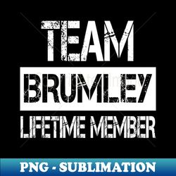 Brumley Name Team Brumley Lifetime Member - Vintage Sublimation PNG Download - Perfect for Creative Projects