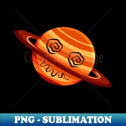 cartoon saturn - Professional Sublimation Digital Download - Perfect for Personalization