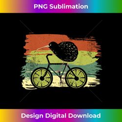 Cycle New Zealand Funny Kiwi on a Bicycle Design Idea design - Sleek Sublimation PNG Download - Crafted for Sublimation Excellence