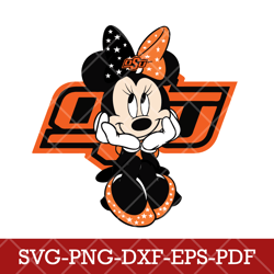 Oklahoma State Cowboys_mickey NCAA 6SVG Cricut, Mickey NCAA Team SVG DXF EPS PNG Files