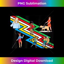 Disability Pride Flag - Disability Visibility - Chic Sublimation Digital Download - Enhance Your Art with a Dash of Spice