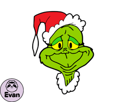 Grinch Christmas SVG, christmas svg, grinch svg, grinchy green svg, funny grinch svg, cute grinch svg, santa hat svg 239