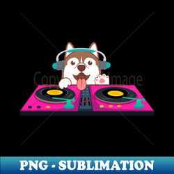 cute little dog dj - Trendy Sublimation Digital Download - Spice Up Your Sublimation Projects