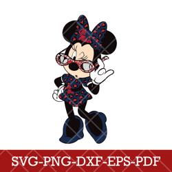 Ole Miss Rebels_mickey NCAA 3SVG Cricut, Mickey NCAA Team SVG DXF EPS PNG Files