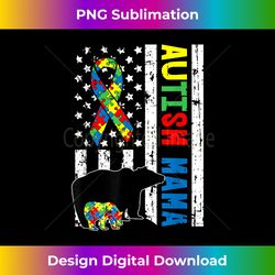 Mama Bear Matching Family Autism Awareness Gifts For Mom - Bohemian Sublimation Digital Download - Striking & Memorable Impressions