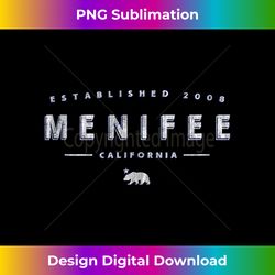 Menifee California - Menifee CA Tank Top - Bespoke Sublimation Digital File - Craft with Boldness and Assurance