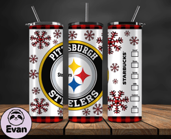 Pittsburgh Steelers Christmas Tumbler Png, NFL Merry Christmas Png, NFL, NFL Football Png 28
