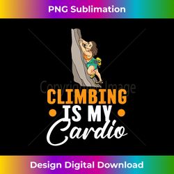 Climbing Girl Funny Rocks Hiking Mountain Wall Climb Tank Top - Artisanal Sublimation PNG File - Lively and Captivating Visuals