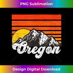 Vintage Oregon Mountains Retro Hiking Love Oregon - Crafted Sublimation Digital Download - Animate Your Creative Concepts