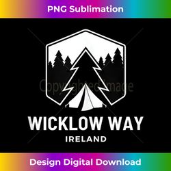 Wicklow Way Mountains Ireland Galway long-distance hiking trail Dublin Tank Top - Eco-Friendly Sublimation PNG Download - Channel Your Creative Rebel