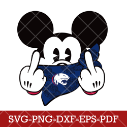 South Alabama Jaguars_mickey NCAA 1SVG Cricut, Mickey NCAA Team SVG DXF EPS PNG Files