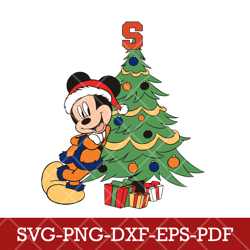 Syracuse Orange_mickey NCAA 12SVG Cricut, Mickey NCAA Team SVG DXF EPS PNG Files