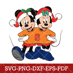 Syracuse Orange_mickey NCAA 8SVG Cricut, Mickey NCAA Team SVG DXF EPS PNG Files