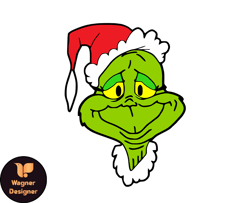 Grinch Christmas SVG, christmas svg, grinch svg, grinchy green svg, funny grinch svg, cute grinch svg, santa hat svg 214