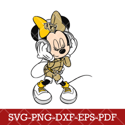 UCF Knights_mickey NCAA 7SVG Cricut, Mickey NCAA Team SVG DXF EPS PNG Files