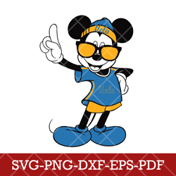 UCLA Bruins_mickey NCAA 2SVG Cricut, Mickey NCAA Team SVG DXF EPS PNG Files