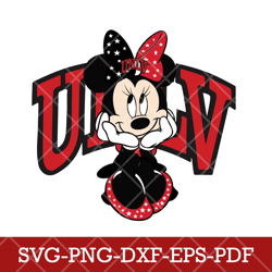 UNLV Rebels_mickey NCAA 6SVG Cricut, Mickey NCAA Team SVG DXF EPS PNG Files