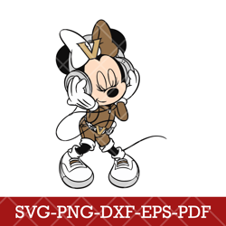 Vanderbilt Commodores_mickey NCAA 7SVG Cricut, Mickey NCAA Team SVG DXF EPS PNG Files
