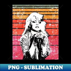 Blondie Retro Vintage - PNG Transparent Digital Download File for Sublimation - Instantly Transform Your Sublimation Projects