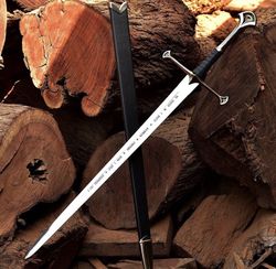 custom handmade Damascus  steel Viking  sword hand forged sword custom sword personalization sword art sword