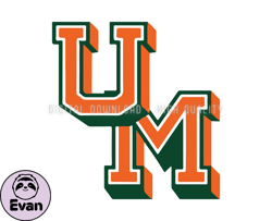 Miami HurricanesRugby Ball Svg, ncaa logo, ncaa Svg, ncaa Team Svg, NCAA, NCAA Design 166