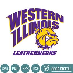 Western Illinois Leathernecks Svg, Football Team Svg, Basketball, Collage, Game Day, Football, Instant Download