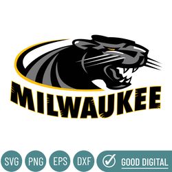 Wisconsin Milwaukee Panthers Svg, Football Team Svg, Basketball, Collage, Game Day, Football, Instant Download