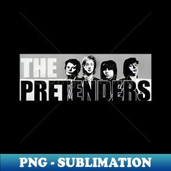 The pretendersVintage for fans - PNG Transparent Sublimation File - Bold & Eye-catching