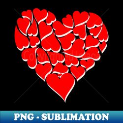 hearts - Sublimation-Ready PNG File - Unlock Vibrant Sublimation Designs