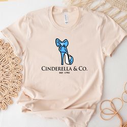 Cinderella Co Est 1950 T-Shirt, Disneyworld shirt, Girls in the Disney, Gift For Disney Vacation, Custom Tee, Family Tri