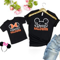 Disney Halloween matching shirt, Disneyworld shirt, Disneyland shirt, couple matching shirts,