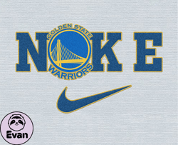 Nike Golden State Warriors Svg, Stitch Nike Embroidery Effect, NBA Logo, Basketball Svg, NBA, Nike Nba Design 22
