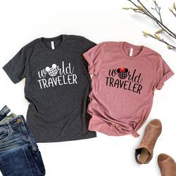 Disney world traveler shirt, Disney Family Trip, Disney vacation shirt, Disney Trip Shirt, Disneyworld shirt family, Dis