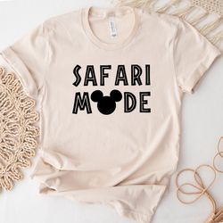 Safari mode shirt, Animal kingdom shirt, Disney vacation shirt, mickey cheetah shirt matching family shirt