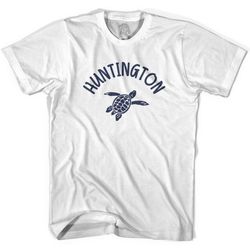 Huntington Beach Sea Turtle Adult Cotton T-shirt