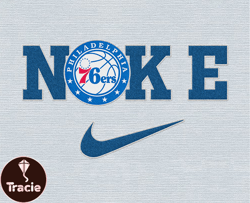 Nike Philadelphia 76ers Svg, Stitch Nike Embroidery Effect, NBA Logo, Basketball Svg, NBA, Nike Nba Design 13