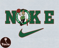 Nike Boston Celtics Svg, Stitch Nike Embroidery Effect, NBA Logo, Basketball Svg, NBA, Nike Nba Design 18