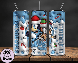Christmas 20oz Tumbler Wrap PNG, Christmas 3D Inflated Puffy Tumbler Wrap Png, Grinchmas 20oz Png 267