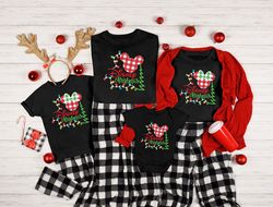 Disney Christmas Family Shirt, Mickey Minnie Matching Shirts, Xmas Matching Pajama, Custom Disneyland Shirt, Disney Coup