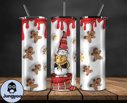 Grinchmas Christmas 3D Inflated Puffy Tumbler Wrap Png, Christmas 3D Tumbler Wrap, Grinchmas Tumbler PNG 72