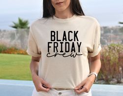 Black Friday Crew Shirt, Black Friday Shopping Shirt, Black Friday Group Shirt, Matching Girls Shopping Tee, Shopping Sq