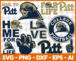 Pittsburgh Panthers Bundle Svg, Sport Bundle Svg, NCAA Svg 35