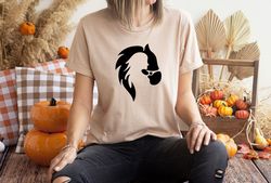 Horse Girl Silhouette Shirt, Horse Lover Gift, Horse Rider Tee, Equestrian Gift, Western T-Shirt, Horse Owner Gift, Farm
