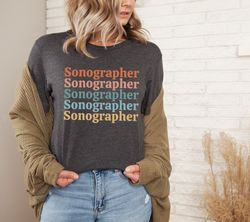 sonographer shirt ultrasound technologist shirt sonography shirts for ultrasound techs gift for ultrasound tech cute son
