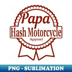 Papa Hash Apparel Papa Ribbon - Artistic Sublimation Digital File - Perfect for Personalization