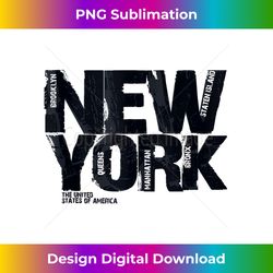 NYC - I Love New York, New York City Graphic Illustration Tank Top - Timeless PNG Sublimation Download - Ideal for Imaginative Endeavors