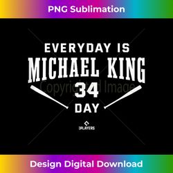 Everyday Is Michael King Day New York MLBPA Tank Top - Sublimation-Optimized PNG File - Customize with Flair