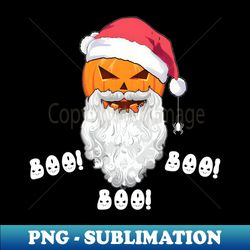 Halloween Santa Boo - Digital Sublimation Download File - Stunning Sublimation Graphics