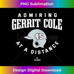 Admiring Gerrit Cole at a Distance New York MLBPA Tank Top - Urban Sublimation PNG Design - Chic, Bold, and Uncompromising