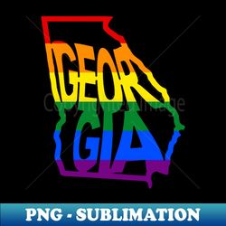 Georgia Pride - Elegant Sublimation PNG Download - Defying the Norms